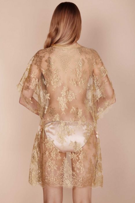 Harlow Lace Short Kimono