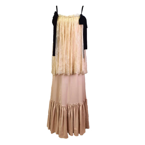 Open Shoulder Maxi Dress
