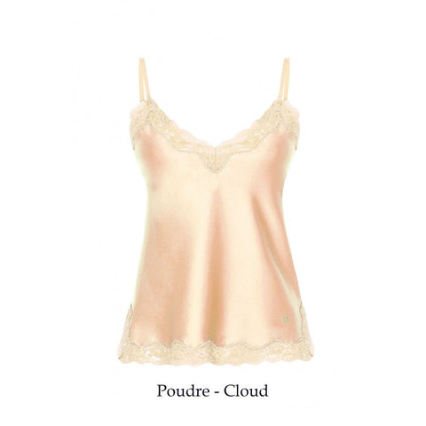 Silk Camisole Poudre-Cloud