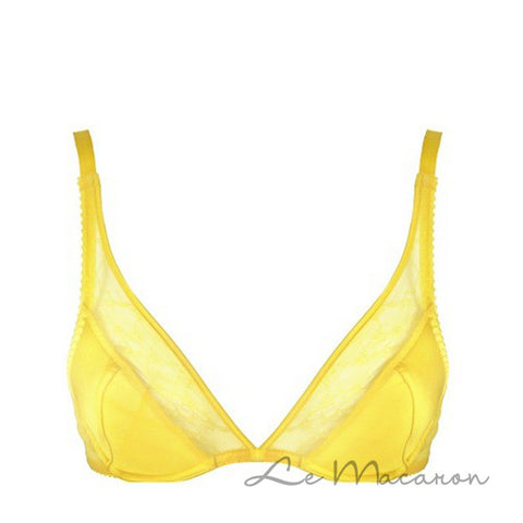 Lemon Cello Padded Plunge Bra