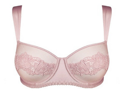 Blush Lace Balcony Bra