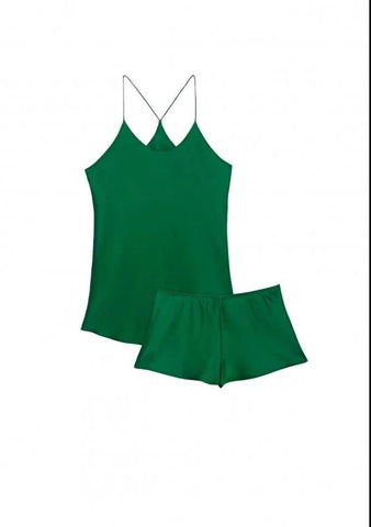 BELLA MAMBA SILK CAMISOLE SET