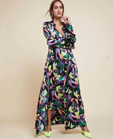 Hero Apollo Full Length Silk Dress