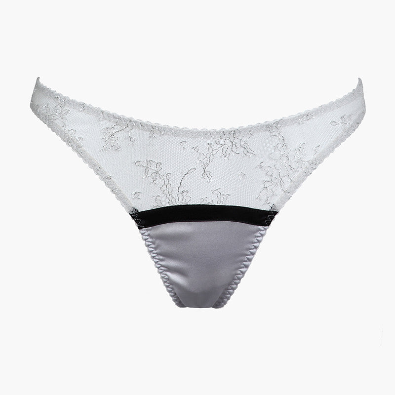 All that Glitters Silk Thong