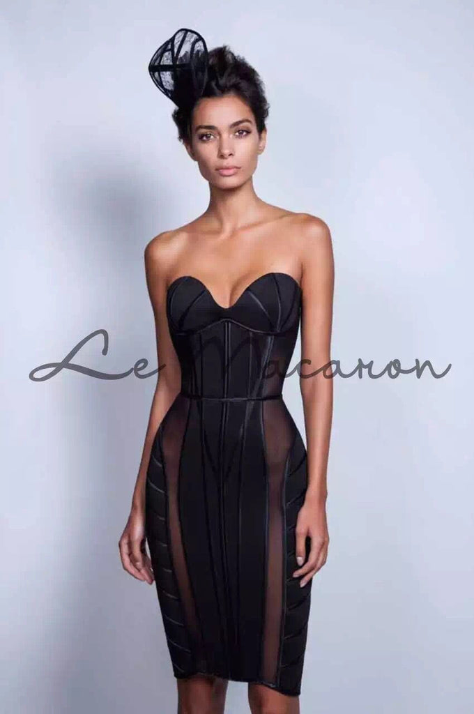 Maya Hansen Negro Corset