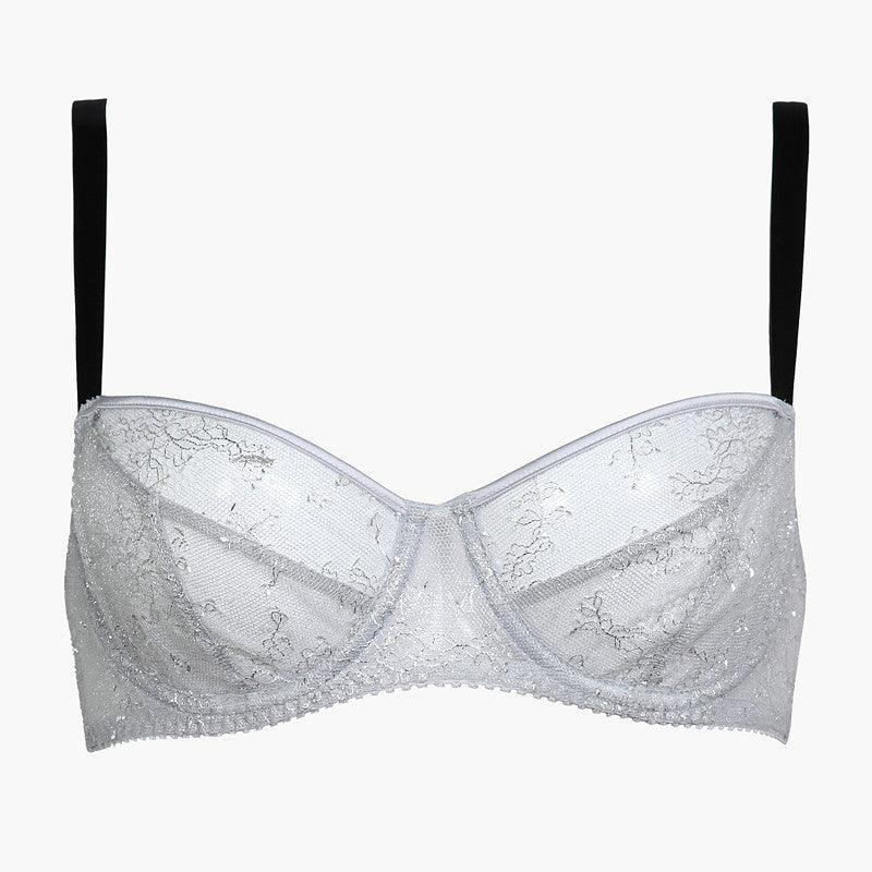All That Glitters Lace Cup Balcony Bra