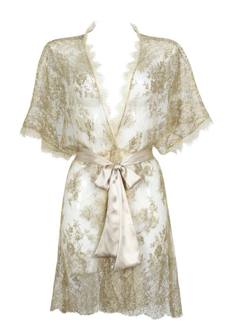 Harlow Lace Short Kimono