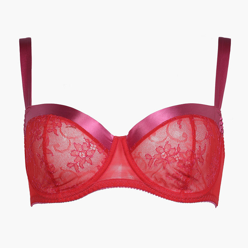 Love Lace Cup Balcony Bra