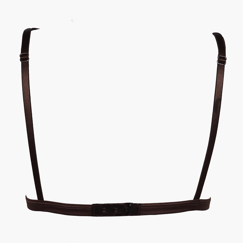 Chocolate Soft Triangle Bra