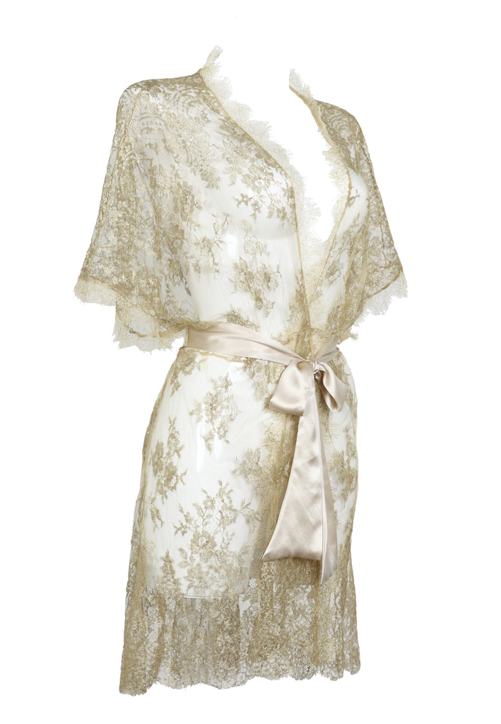 Harlow Lace Short Kimono