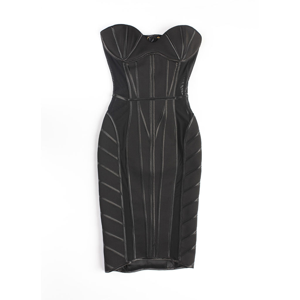 Maya Hansen Negro Corset