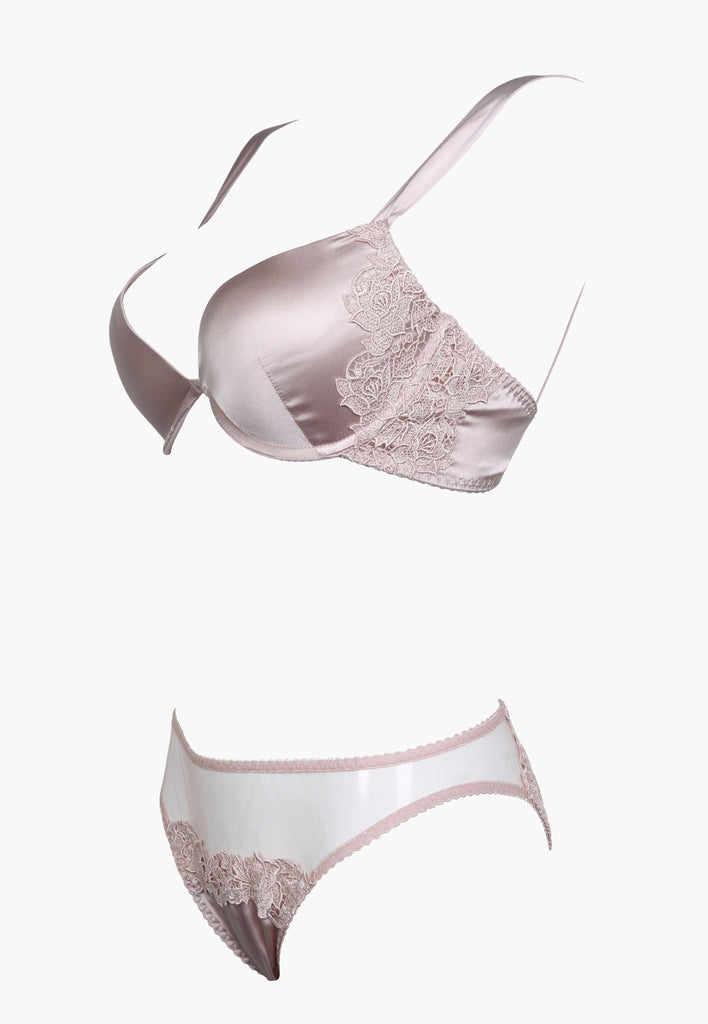 Blush Padded Plunge Bra