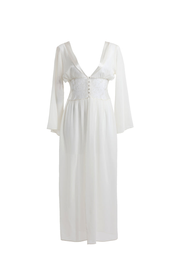 Snow Queen Boudoir Gown