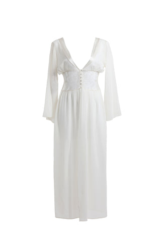 Snow Queen Boudoir Gown