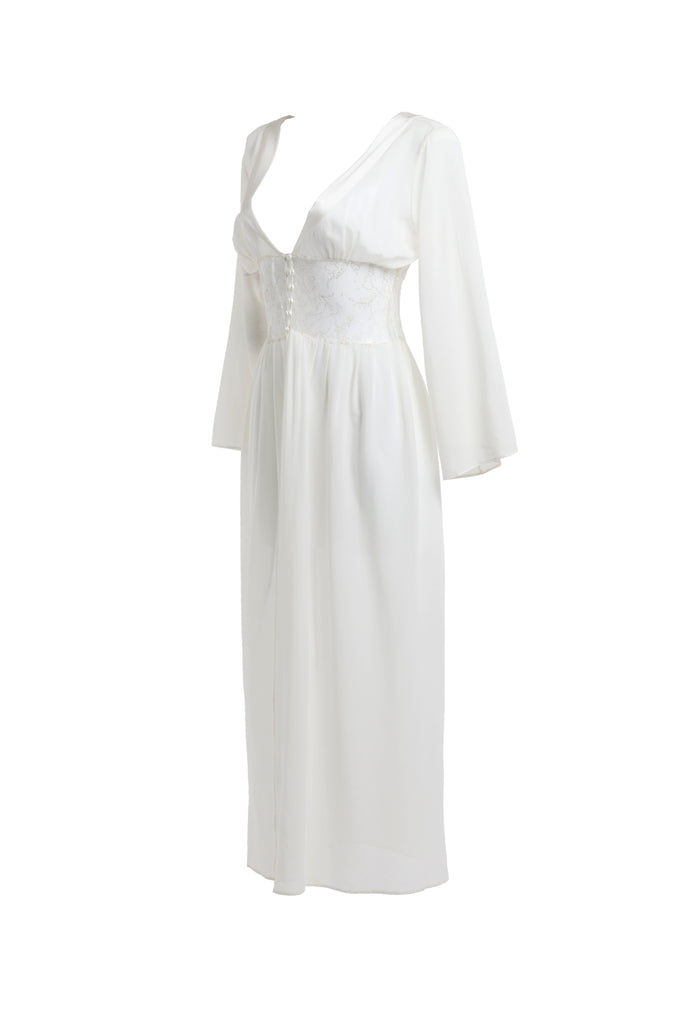 Snow Queen Boudoir Gown