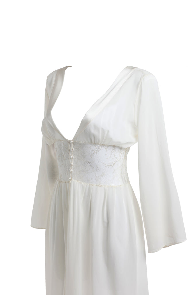 Snow Queen Boudoir Gown