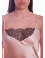 Silk Camisole Poudre-Noir