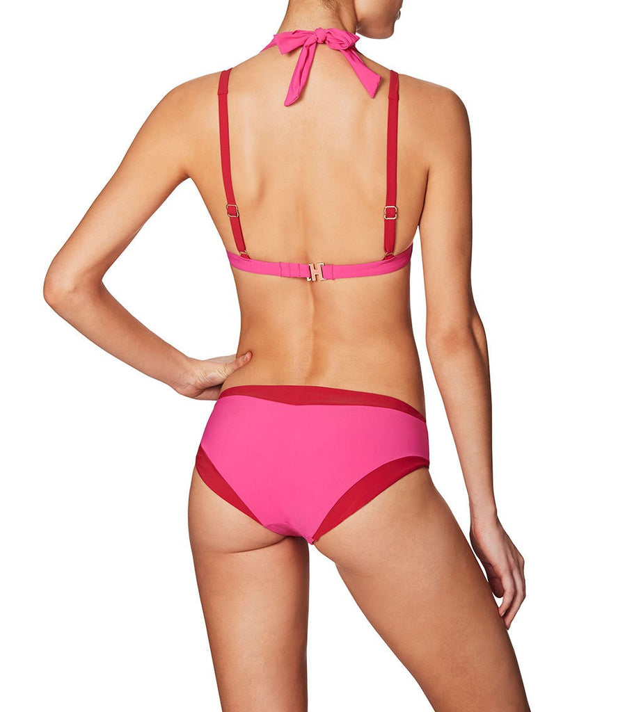 Savannah Sunset Halter Neck Push-up Bikini Bra