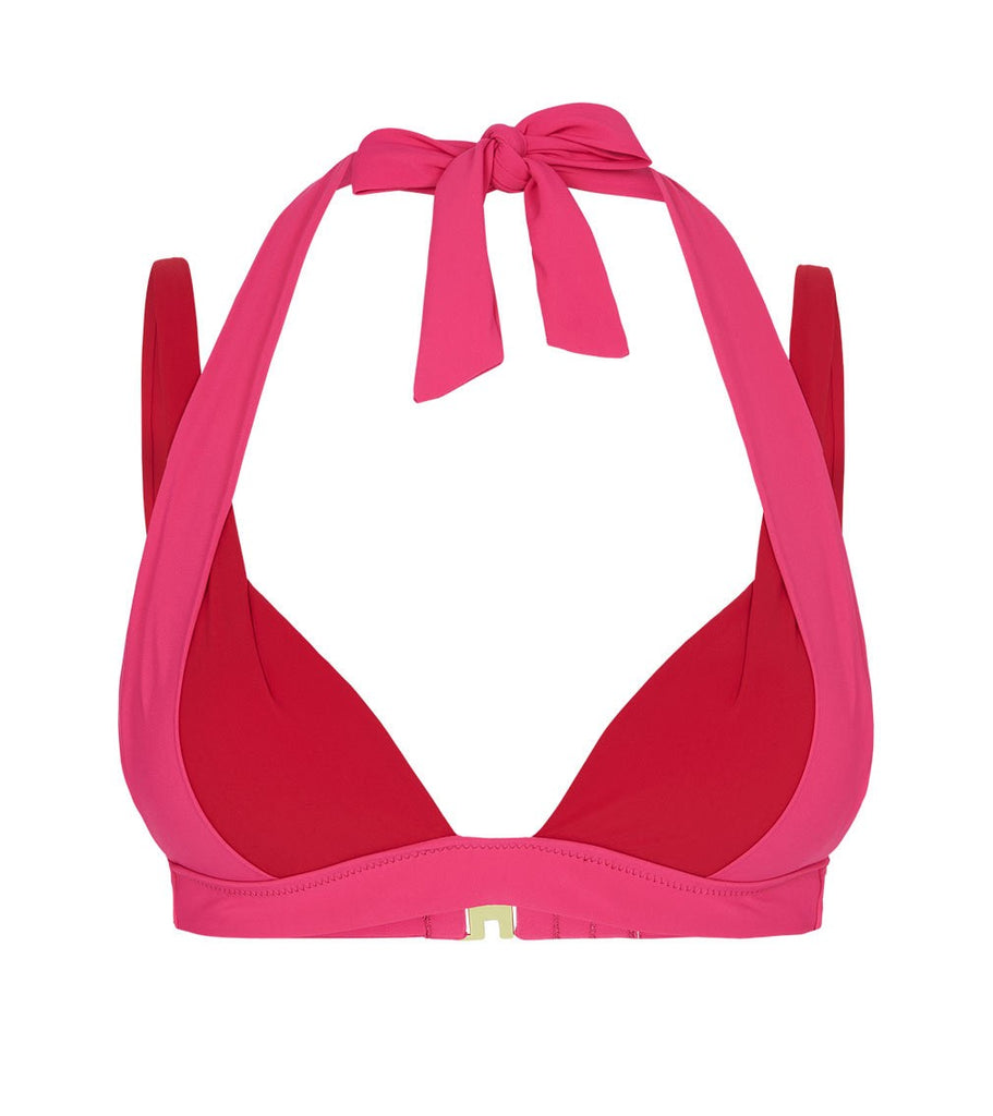 Savannah Sunset Halter Neck Push-up Bikini Bra