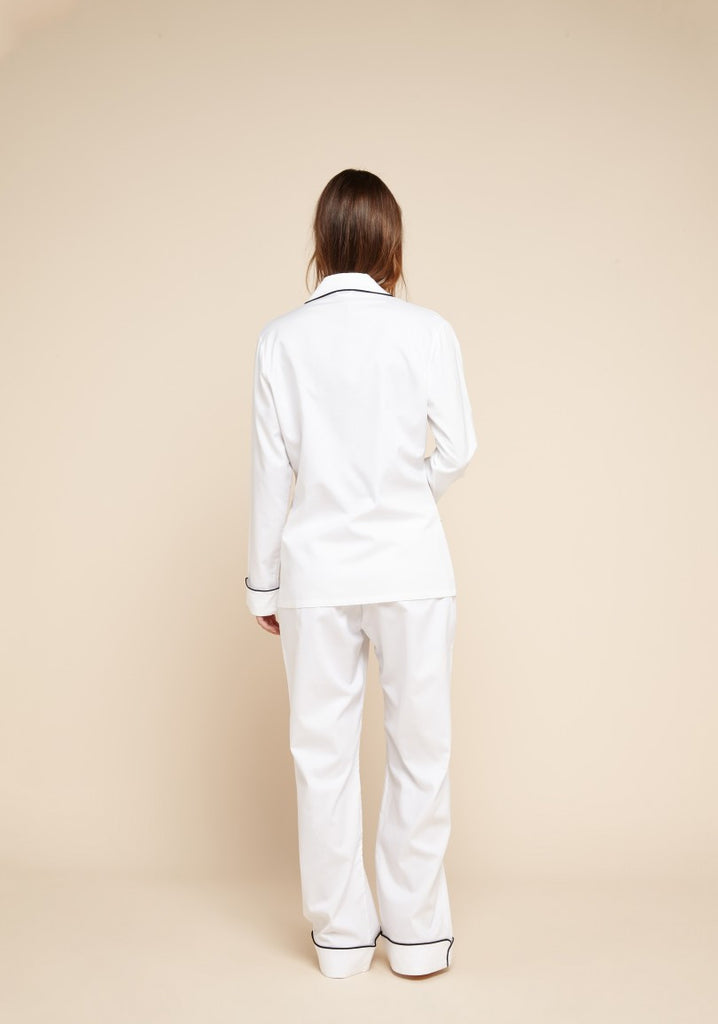 Coco Ivory Silk Pyjamas