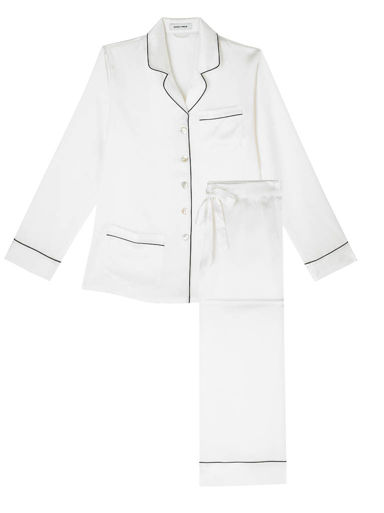 Coco Ivory Silk Pyjamas