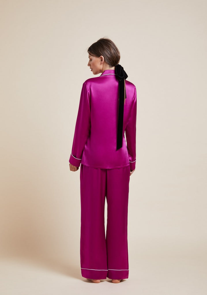 COCO PLUM SILK PYJAMA