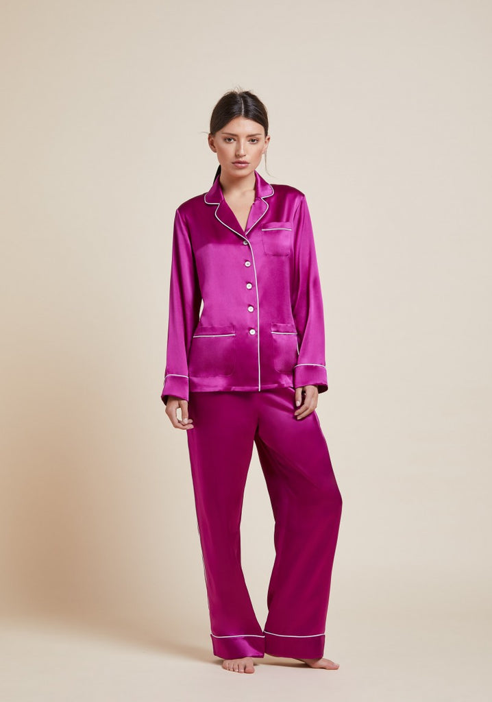 COCO PLUM SILK PYJAMA