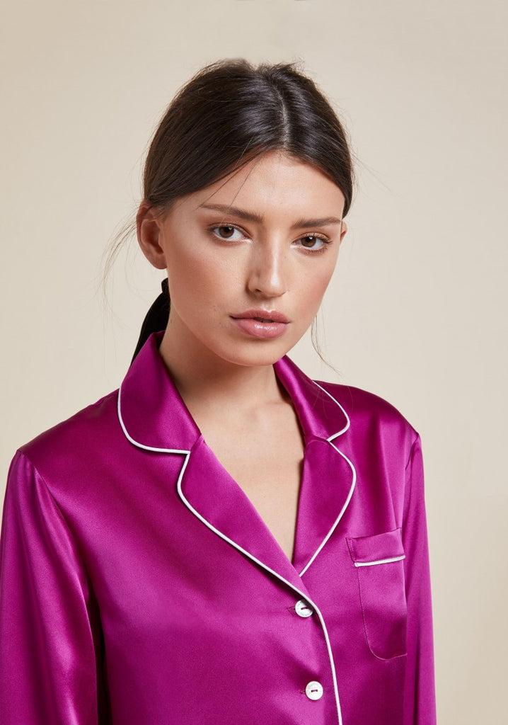 COCO PLUM SILK PYJAMA