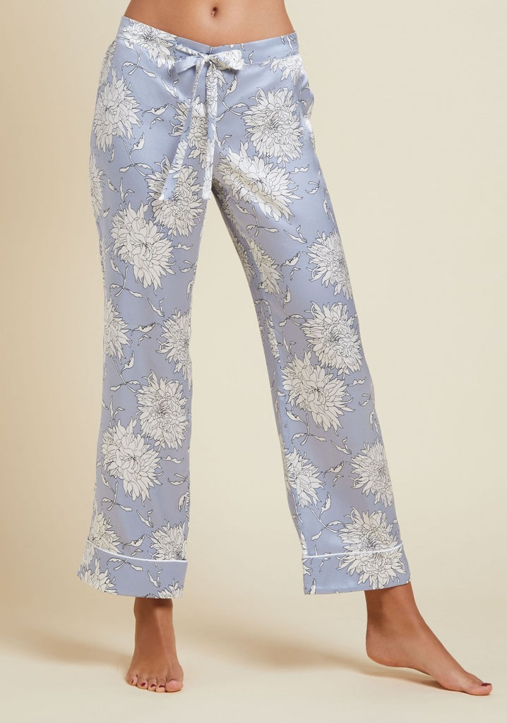 Lila Kiko Silk Pyjama Set